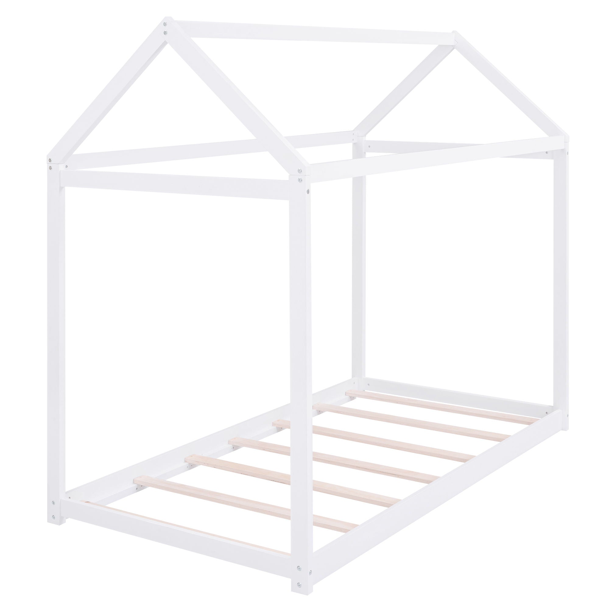 Wooden House Shaped Bed by HouseOfZazla