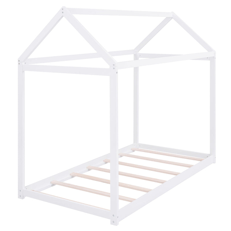 Wooden House Shaped Bed by HouseOfZazla