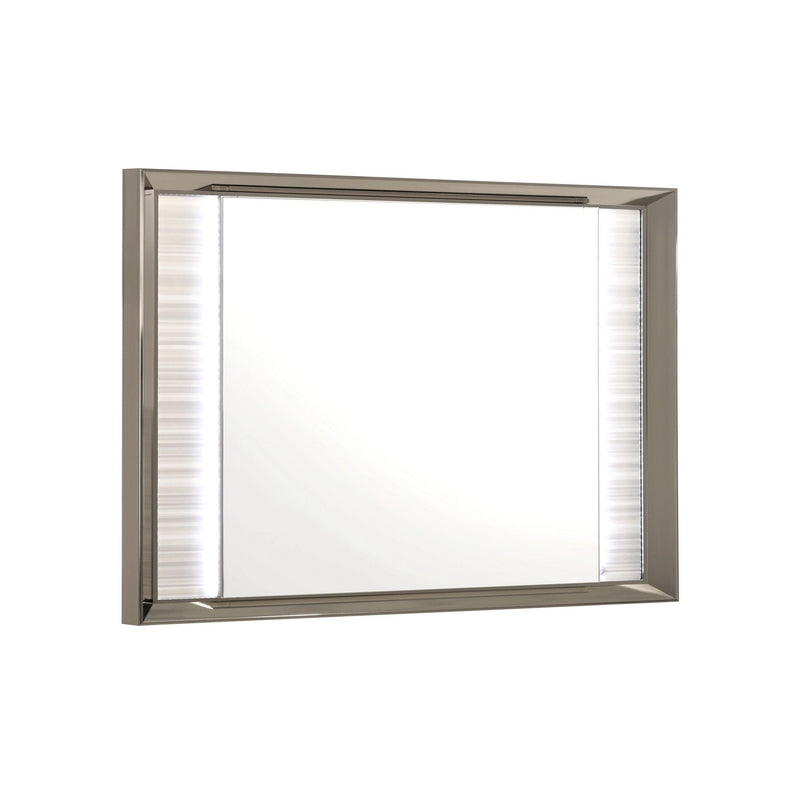 White LED Mirror with Built-In Lighting and Frame, photo 4 of 5