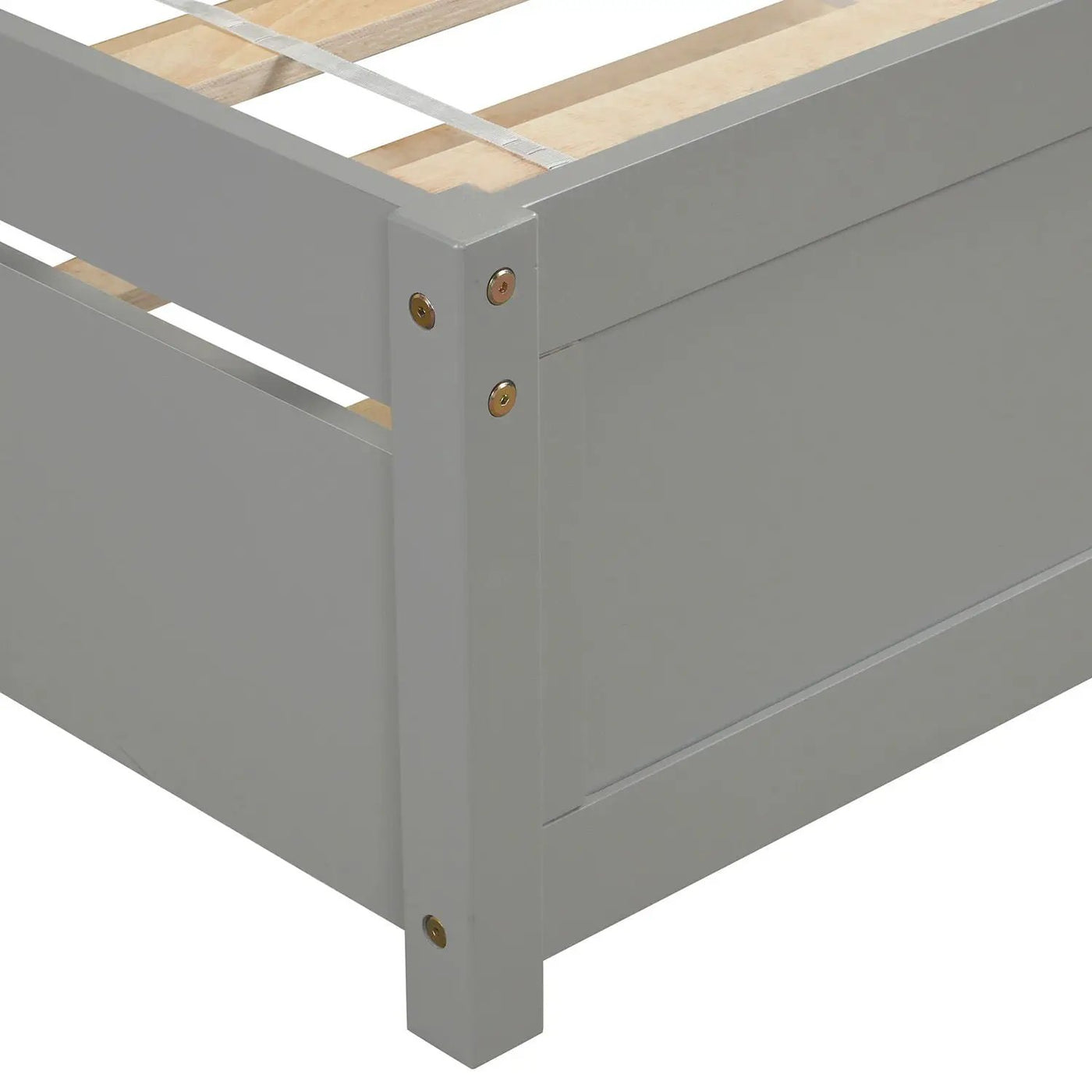 Platform Bed Wood Bed Frame With Trundle by Unique Piece Furniture