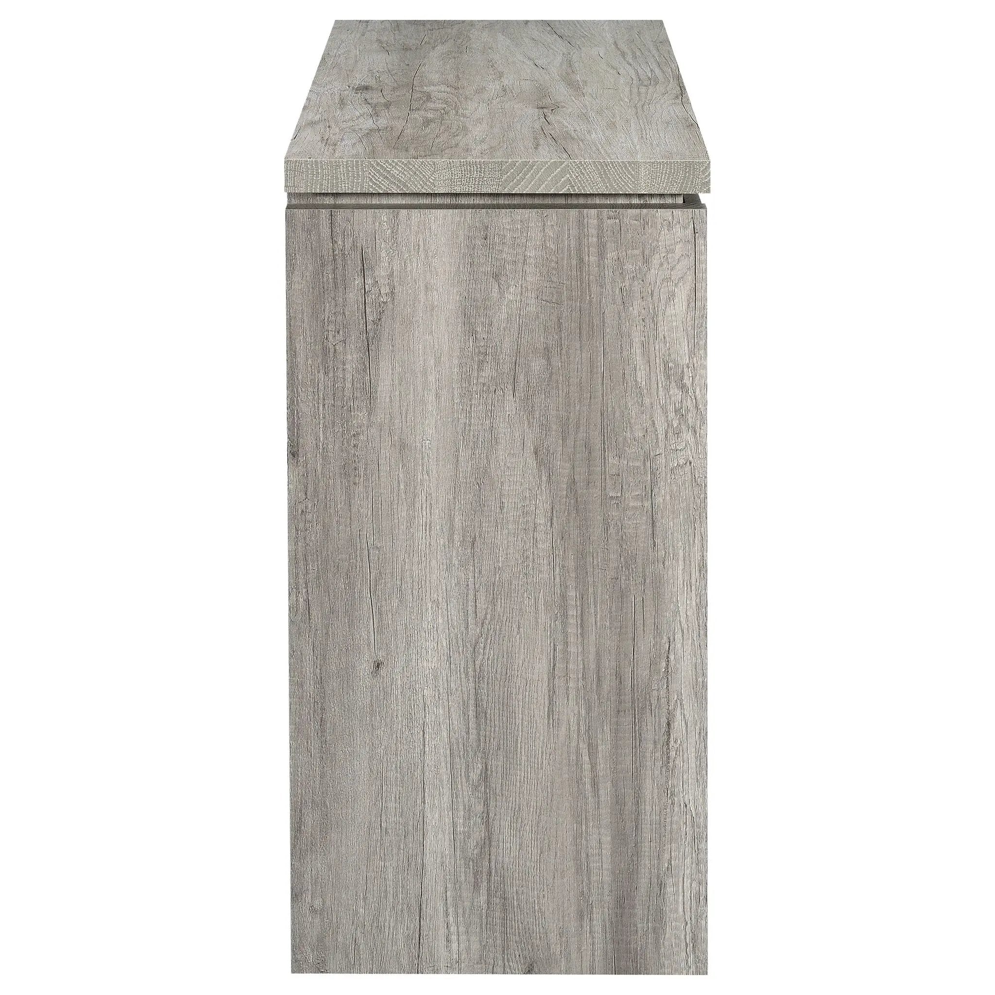Enoch 2-door Engineered Wood Accent Cabinet Grey Driftwood by Unique Piece Furniture