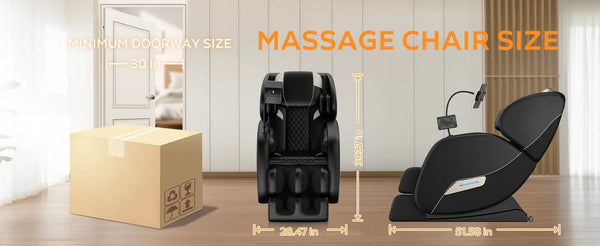 2024 Massage Chair Recliner with Zero Gravity & Full Body Air Pressure, photo 2 of 10