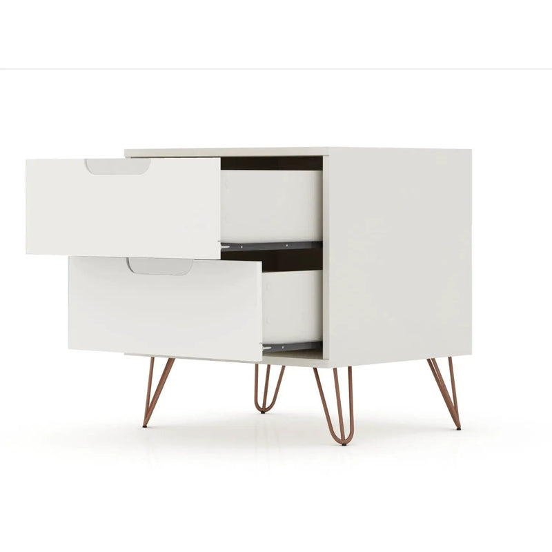 Rockefeller - 2 Drawer Nightstand