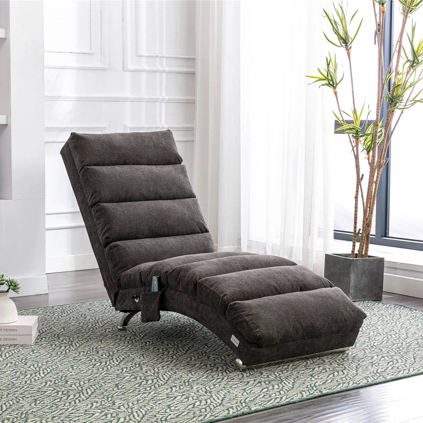 Massage Chaise Lounge Indoor With Remote Control by HouseOfZazla