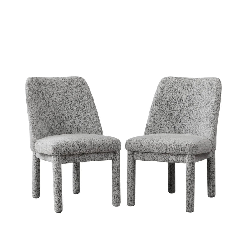 Wide Minimalist Dining Chair