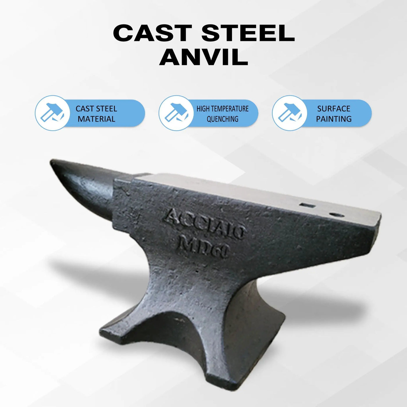 Rugged Round Horn Anvil by HouseOfZazla