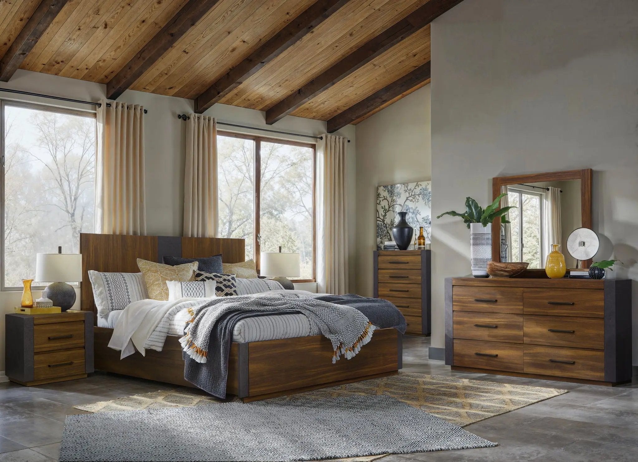 Jensen - Drawer Nightstand - Tavern Brown by Unique Piece Furniture