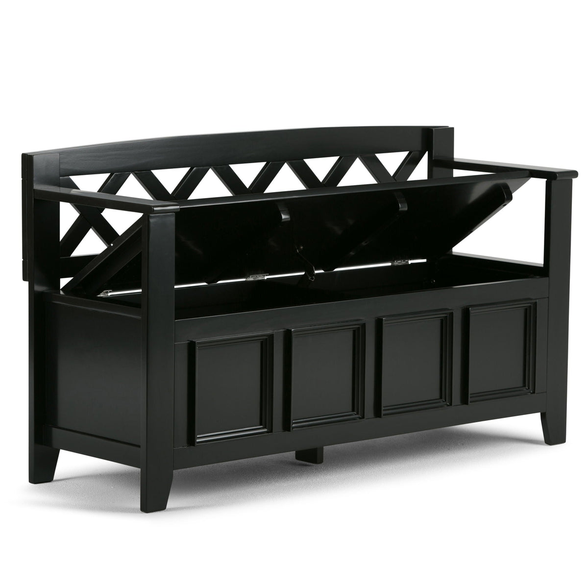 Amherst - Handcrafted Entryway Storage Bench, photo 23 of 35