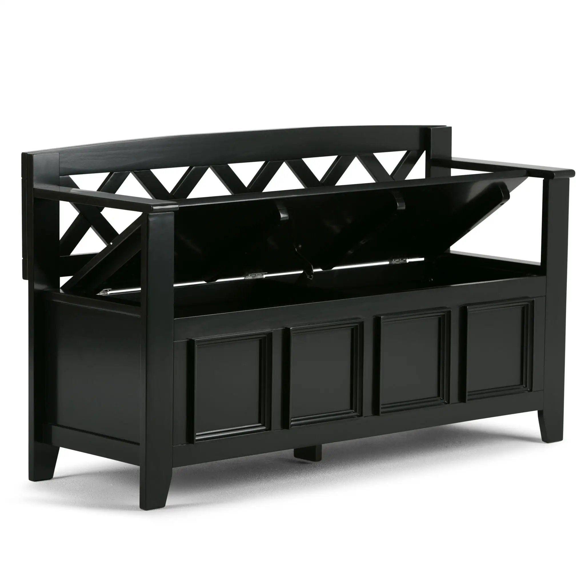 Amherst - Handcrafted Entryway Storage Bench by HouseOfZazla