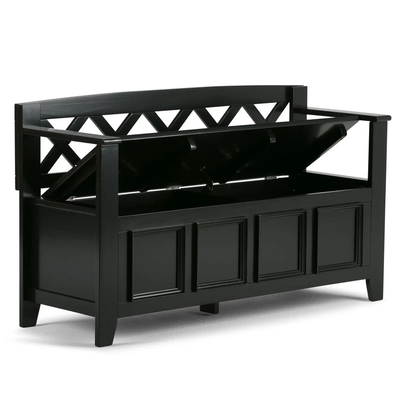 Amherst - Handcrafted Entryway Storage Bench by HouseOfZazla