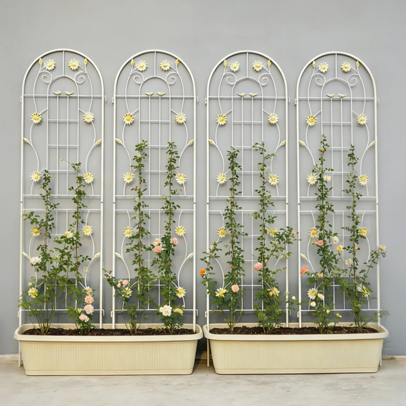 4 Pack Metal Garden Trellis by HouseOfZazla