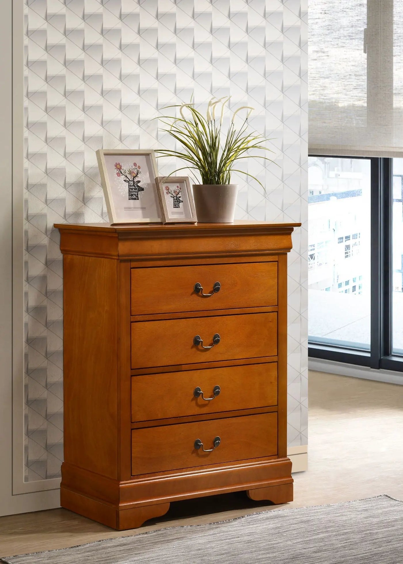 Louis Phillipe - Traditional Style Storage Chest Elegant by HouseOfZazla