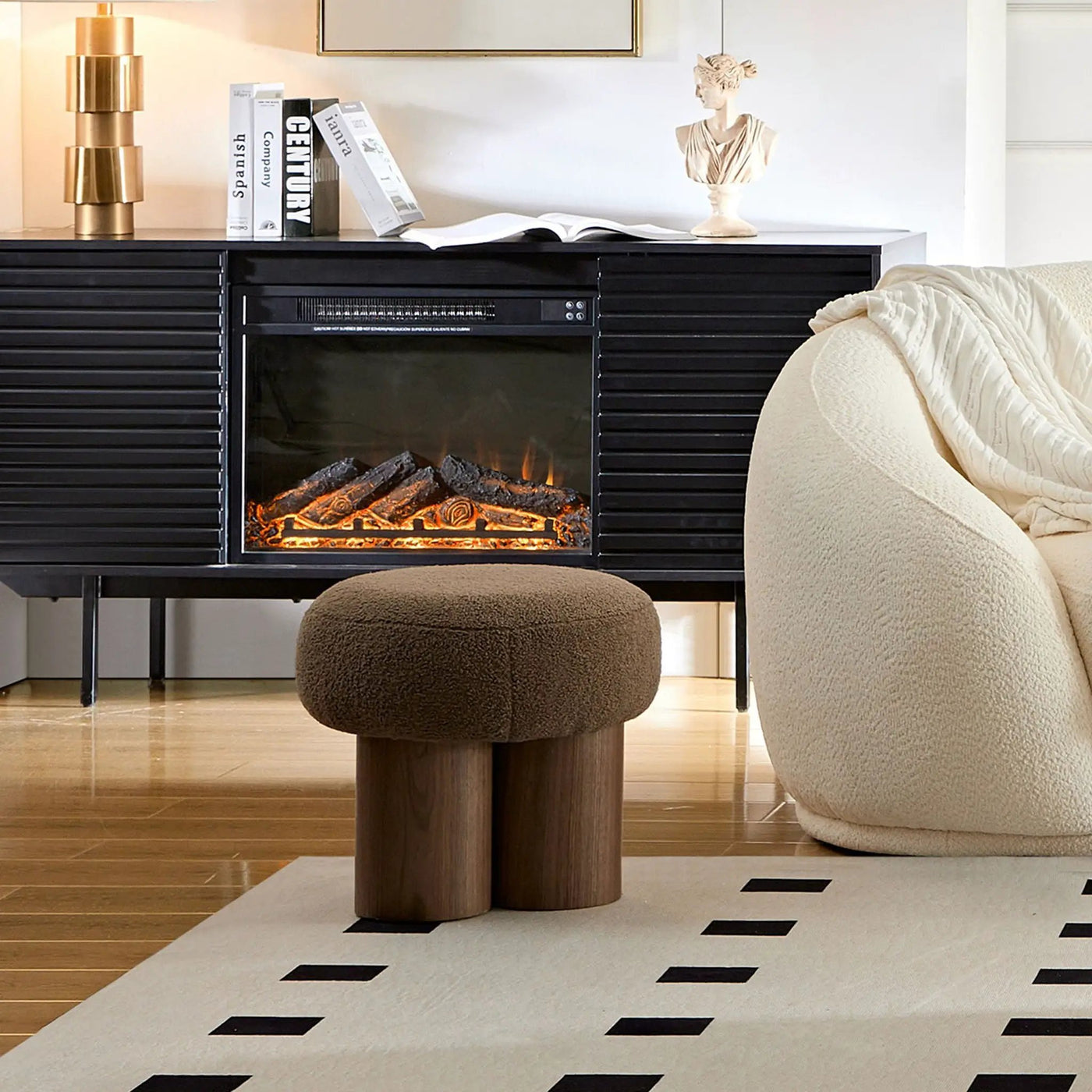 Versatile Mushroom Stool With Cushion by HouseOfZazla