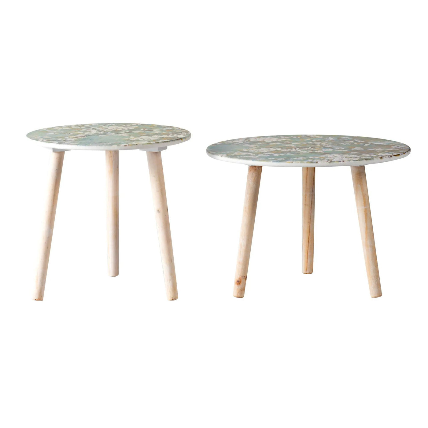 Nature-Inspired Side Tables (Set of 2) by HouseOfZazla