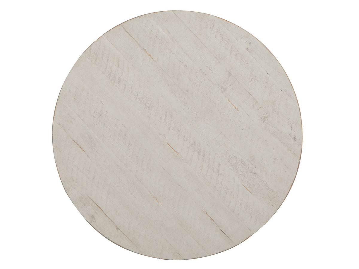 Bronwyn - Round Accent Table - Alabaster, photo 3 of 6
