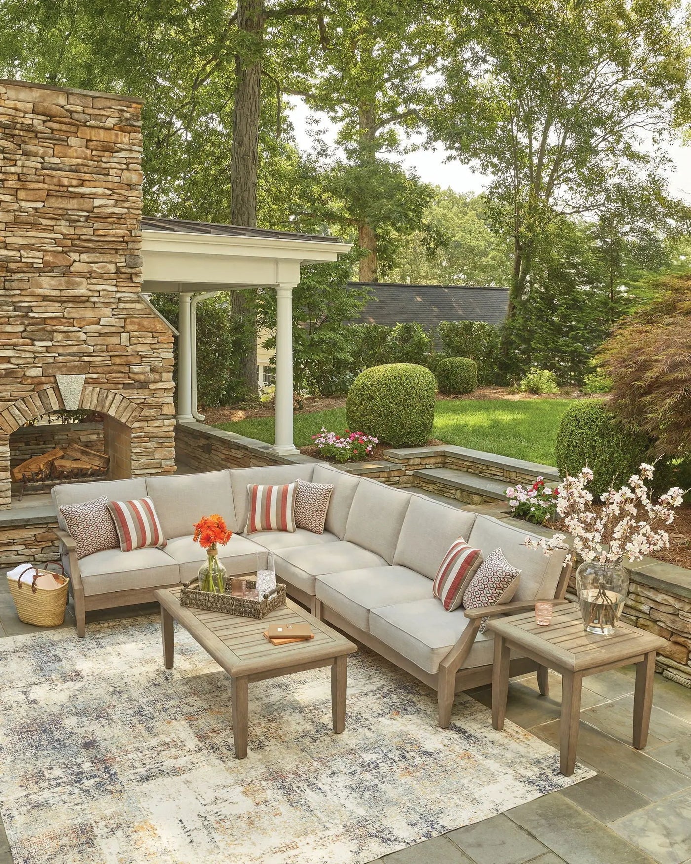 Clare View - Outdoor Sectional by Unique Piece Furniture