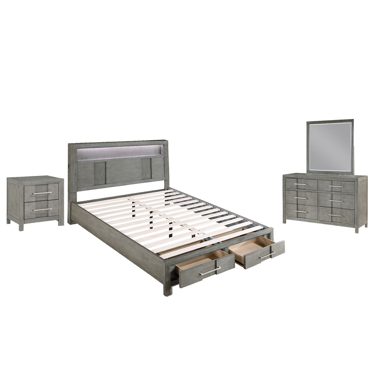 Kenzo - Storage Bedroom Set by HouseOfZazla