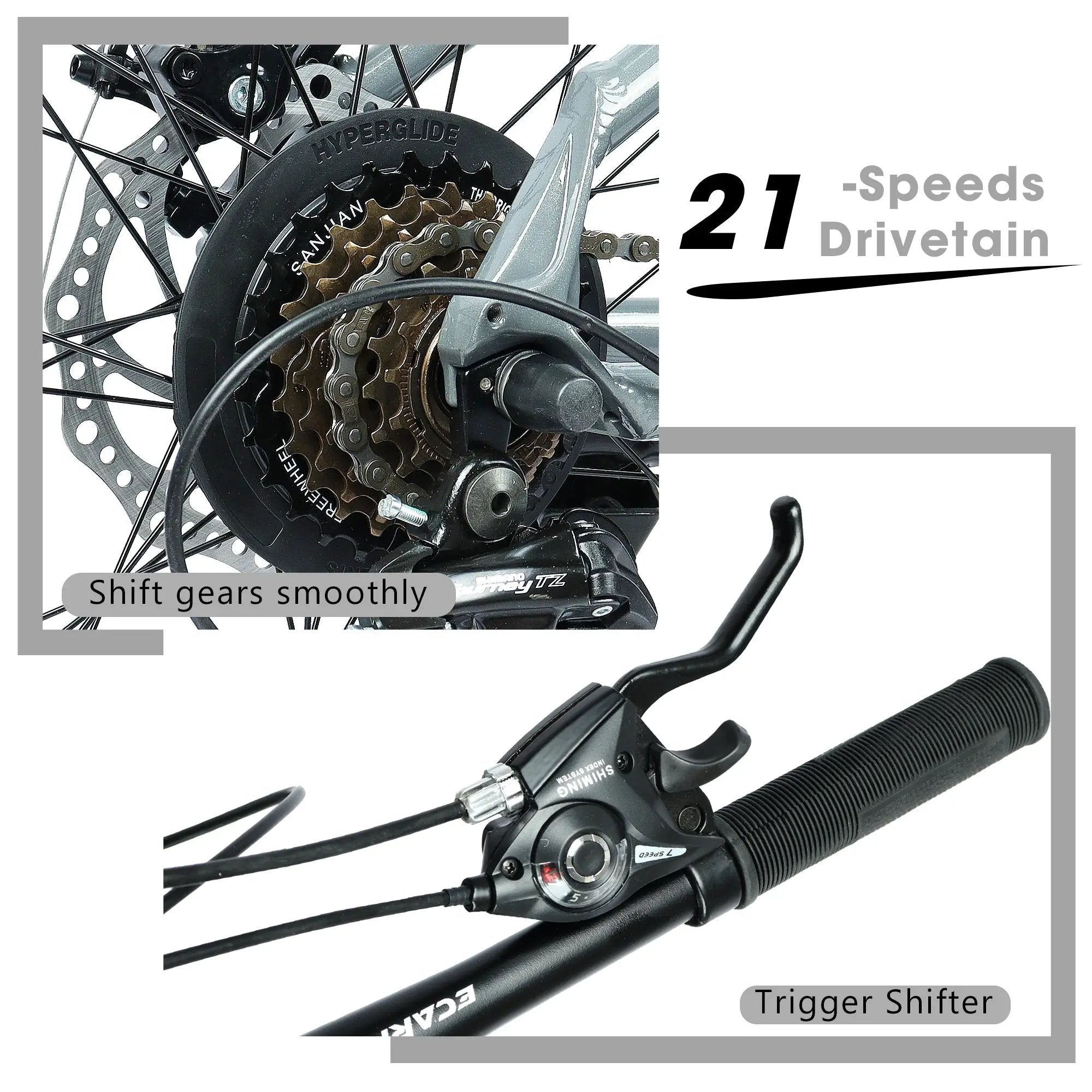 Ecarpat 26 Inch All-Terrain Mountain Bike by HouseOfZazla