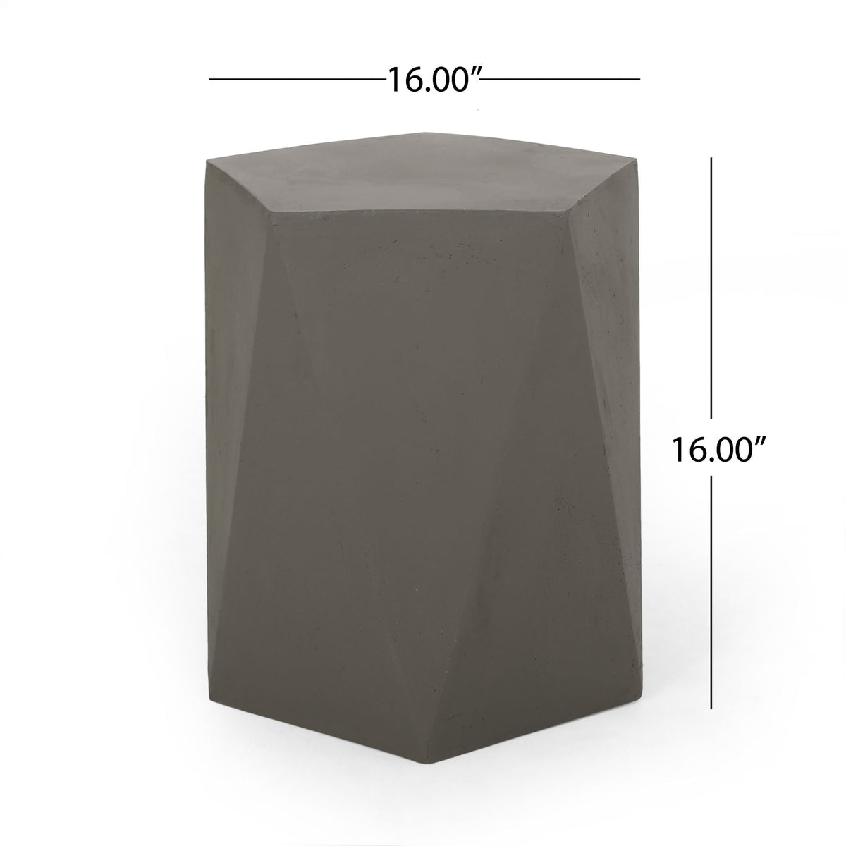 Side Table With Geometric Design, photo 6 of 14