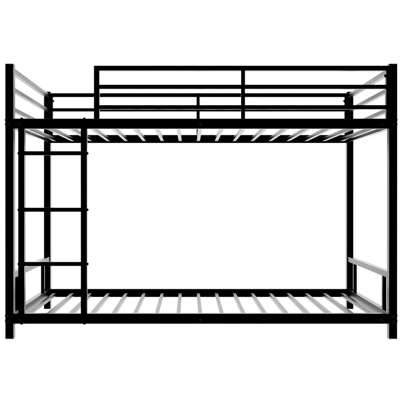 Bunk Bed With Noise Reduction And Safety Guardrail by HouseOfZazla