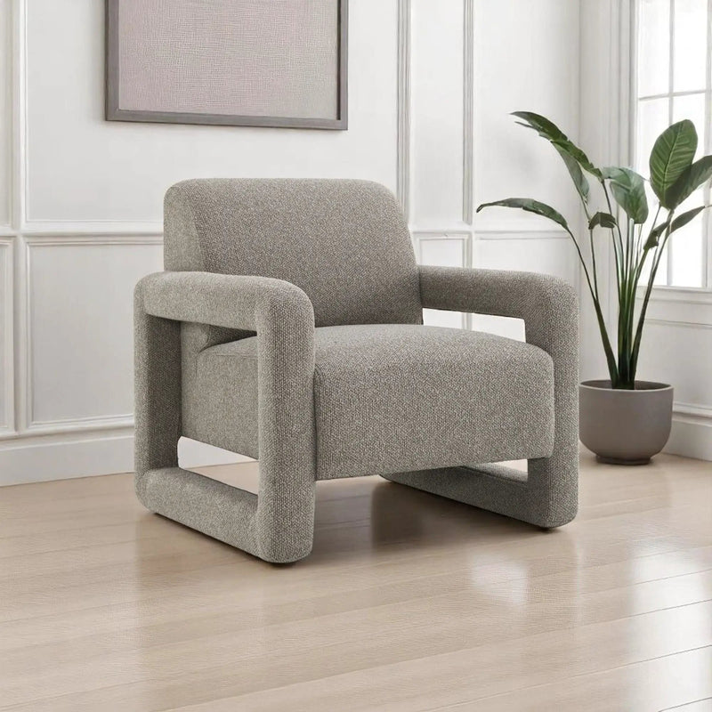 Glenda - Accent Chair - Gray by HouseOfZazla