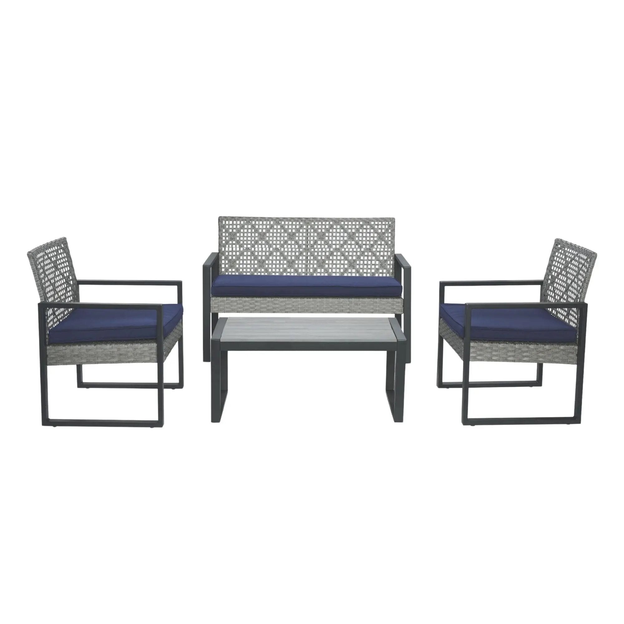4-Piece Patio Furniture Set by HouseOfZazla