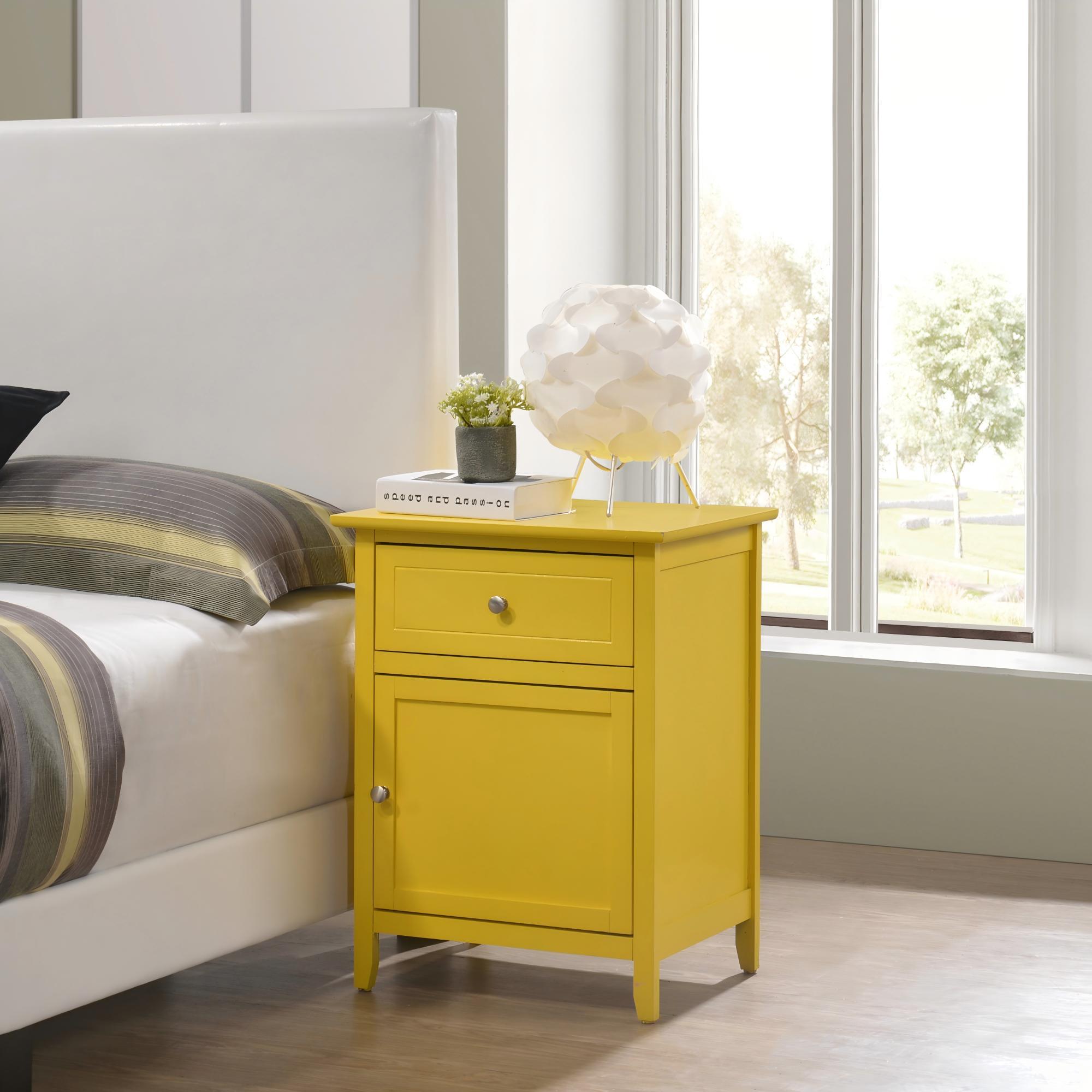 1 Drawer / 1 Door Nightstand by Unique Piece Furniture