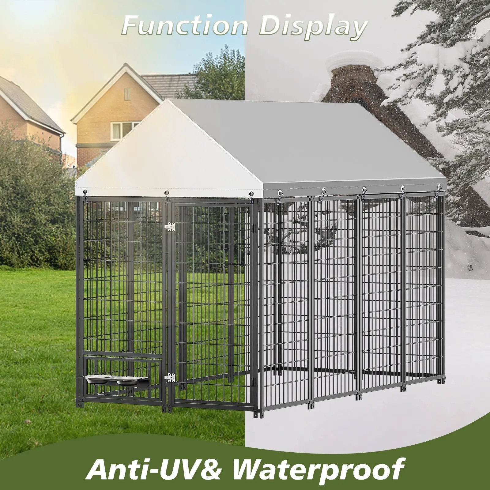 Large Dog Kennel Outdoor Pet Pens by HouseOfZazla