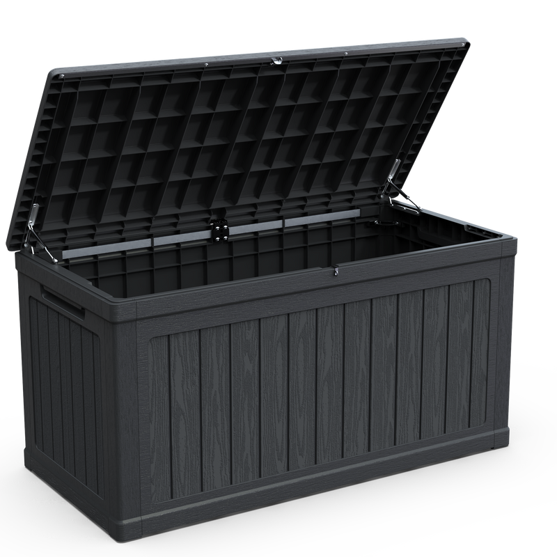 230 Gallon Large Outdoor Storage XXL Deck Box by HouseOfZazla