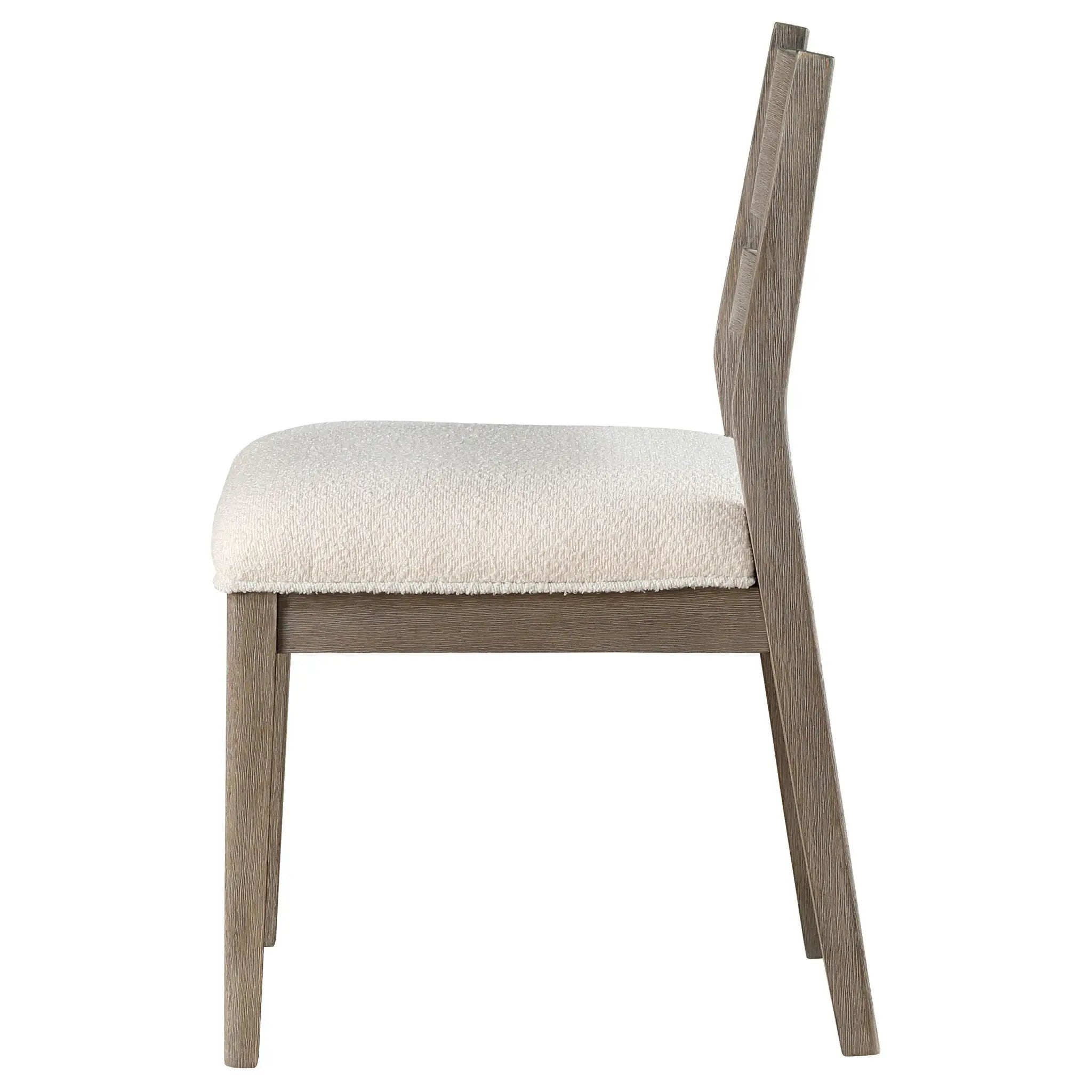 Cornelia Wood Dining Side Chair Coastal Grey (Set of 2) by Unique Piece Furniture