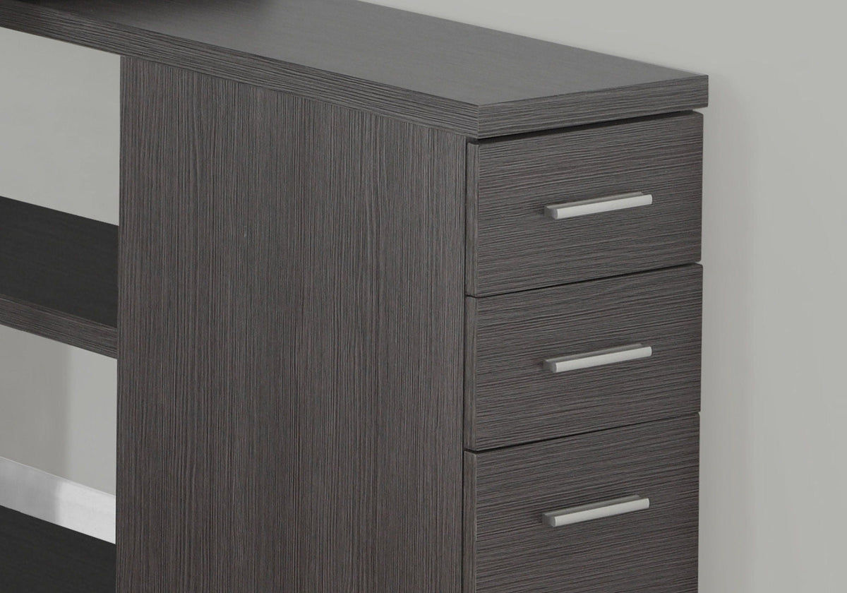 L-Shape Computer Desk with Storage Drawers - Multiple Colors, photo 10 of 16