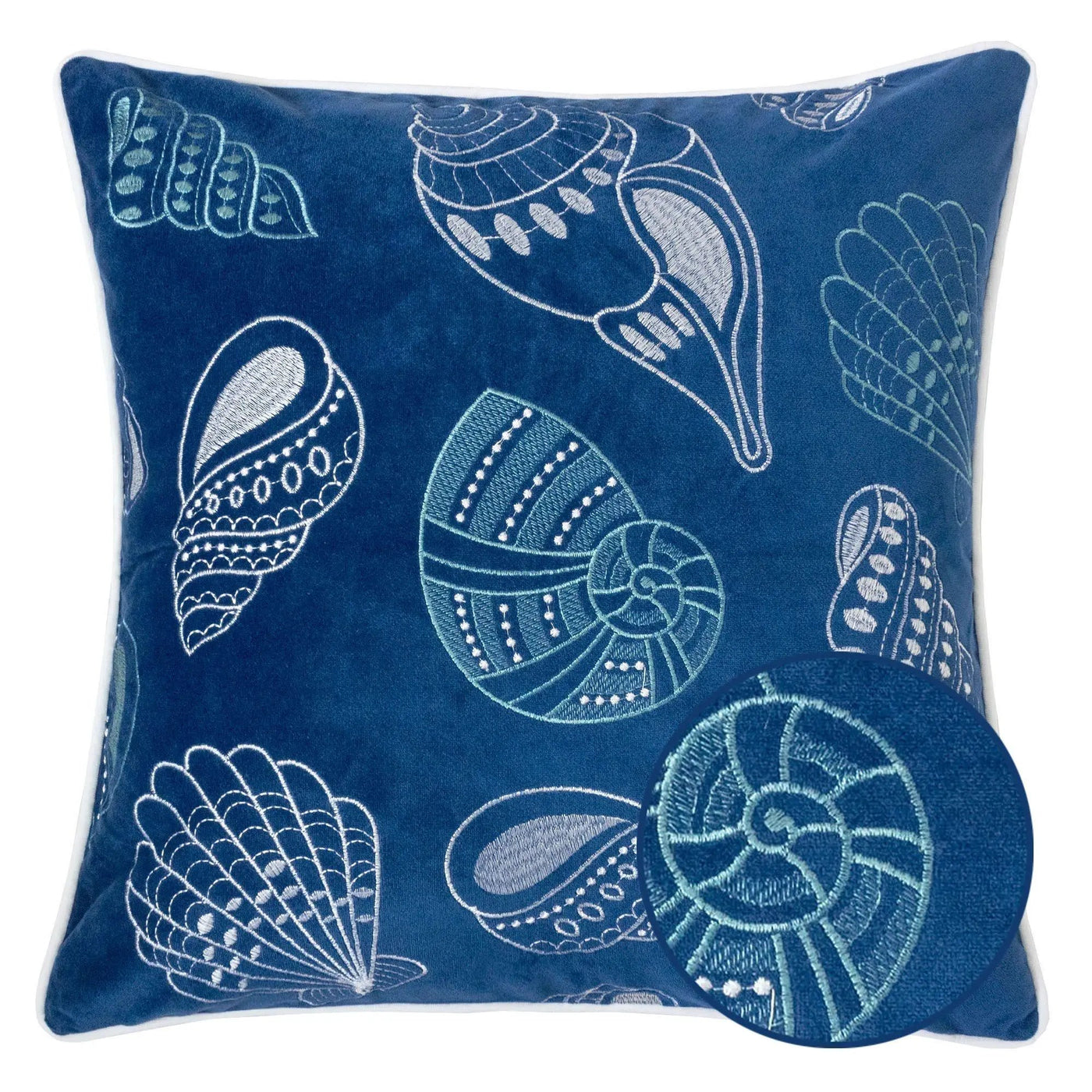Seashells Pillow Cover by HouseOfZazla