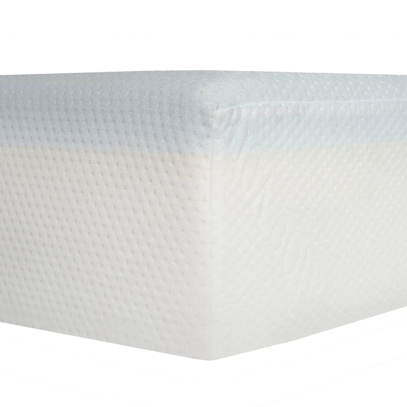 6" Firm Gel Memory Foam Mattress With Cooling Technology - White - Full by HouseOfZazla