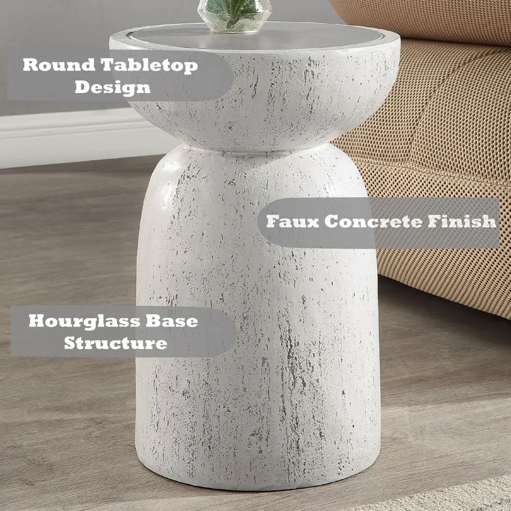 Dylana - Accent Table - Natural Gray by Unique Piece Furniture