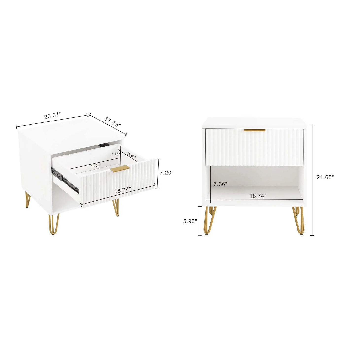 Dumbo - Modern Nightstand by HouseOfZazla