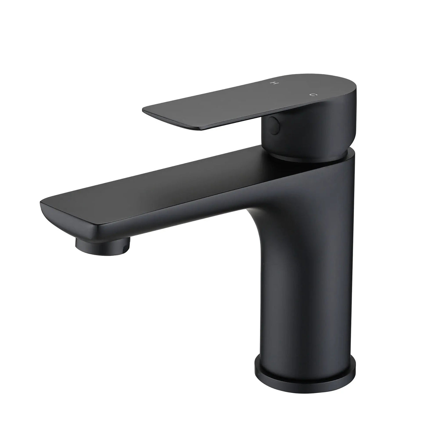 Modern Bathroom Sink Faucet Single Handle Brass Countertop Mount by HouseOfZazla