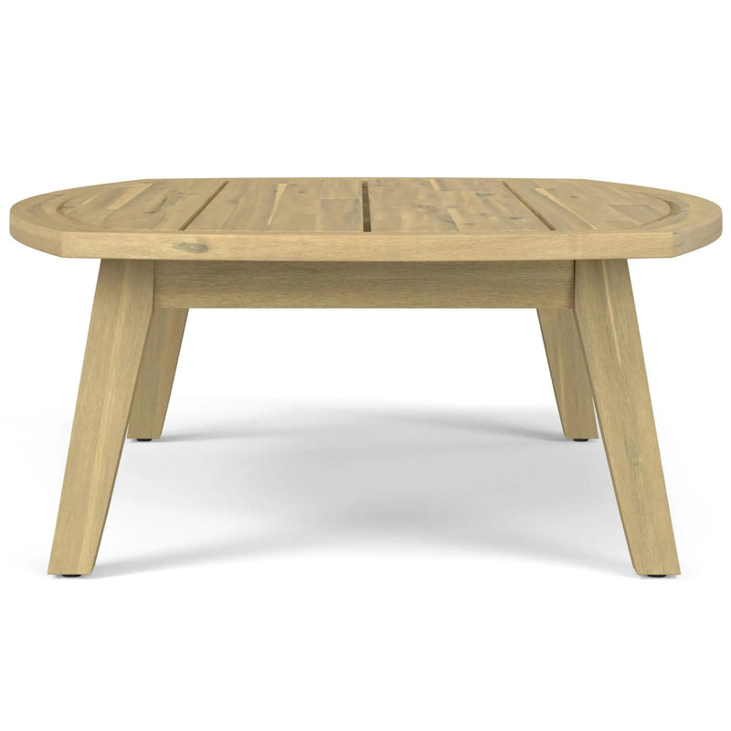 Parkside - Outdoor Coffee Table - Light Teak by HouseOfZazla