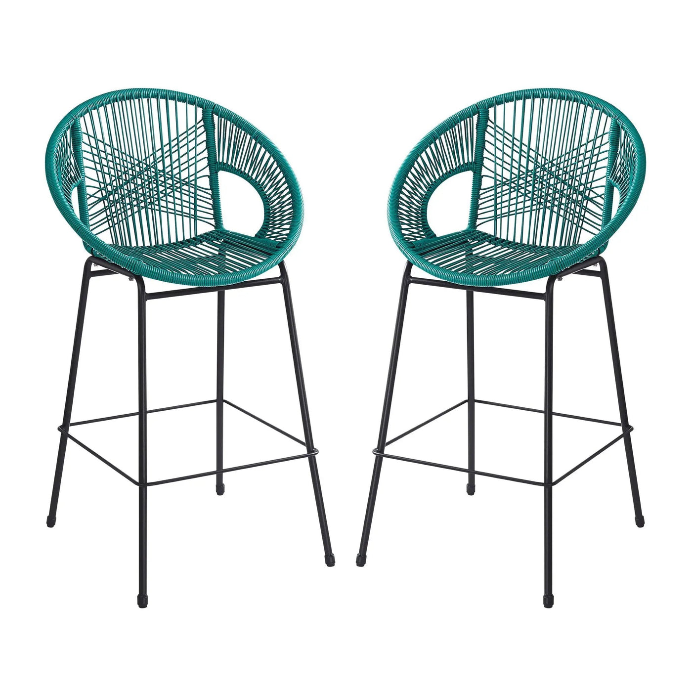 Ferrara Outdoor Patio Barstool (Set of 2) by HouseOfZazla