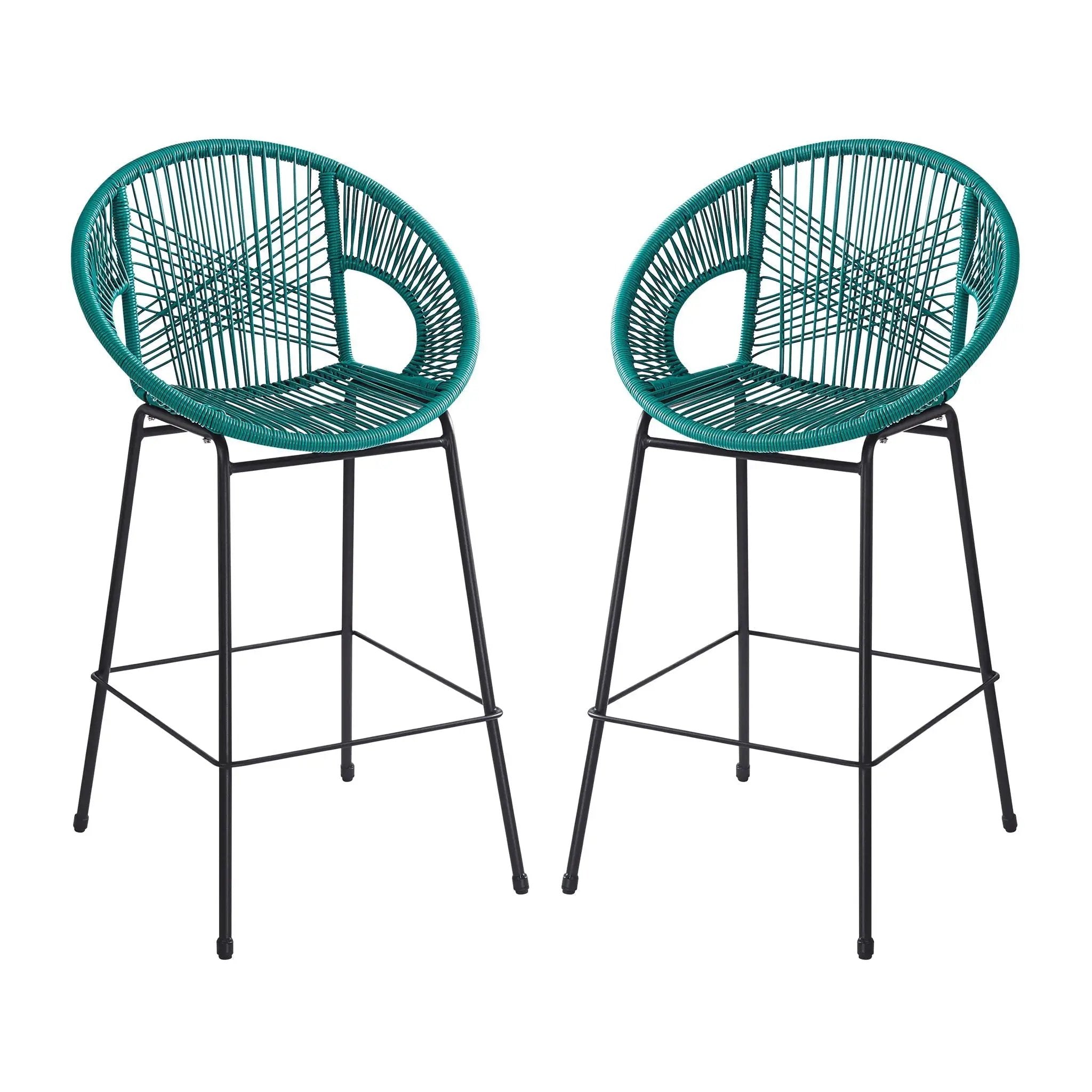 Ferrara Outdoor Patio Barstool (Set of 2) by HouseOfZazla