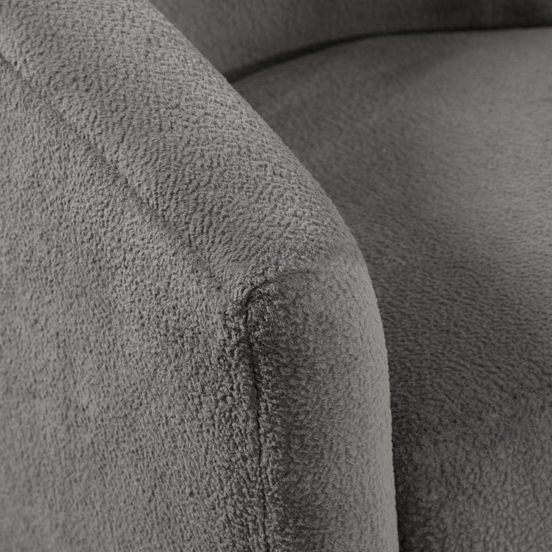 Oaklynn - Barrel Style Swivel Accent Chair by HouseOfZazla
