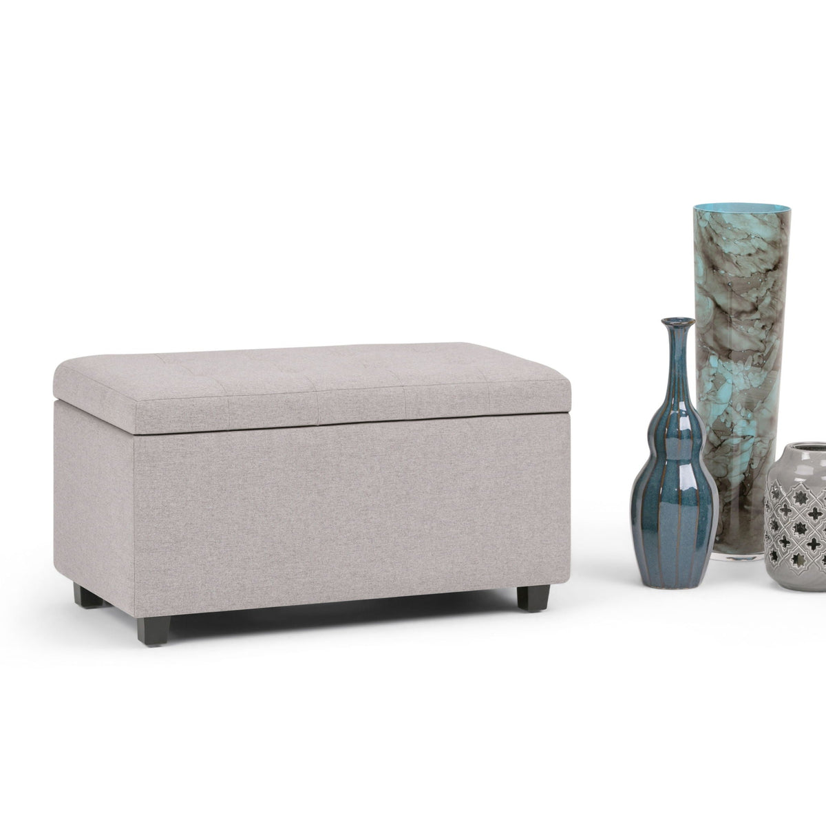 Cosmopolitan - Upholstered Storage Ottoman, photo 31 of 40