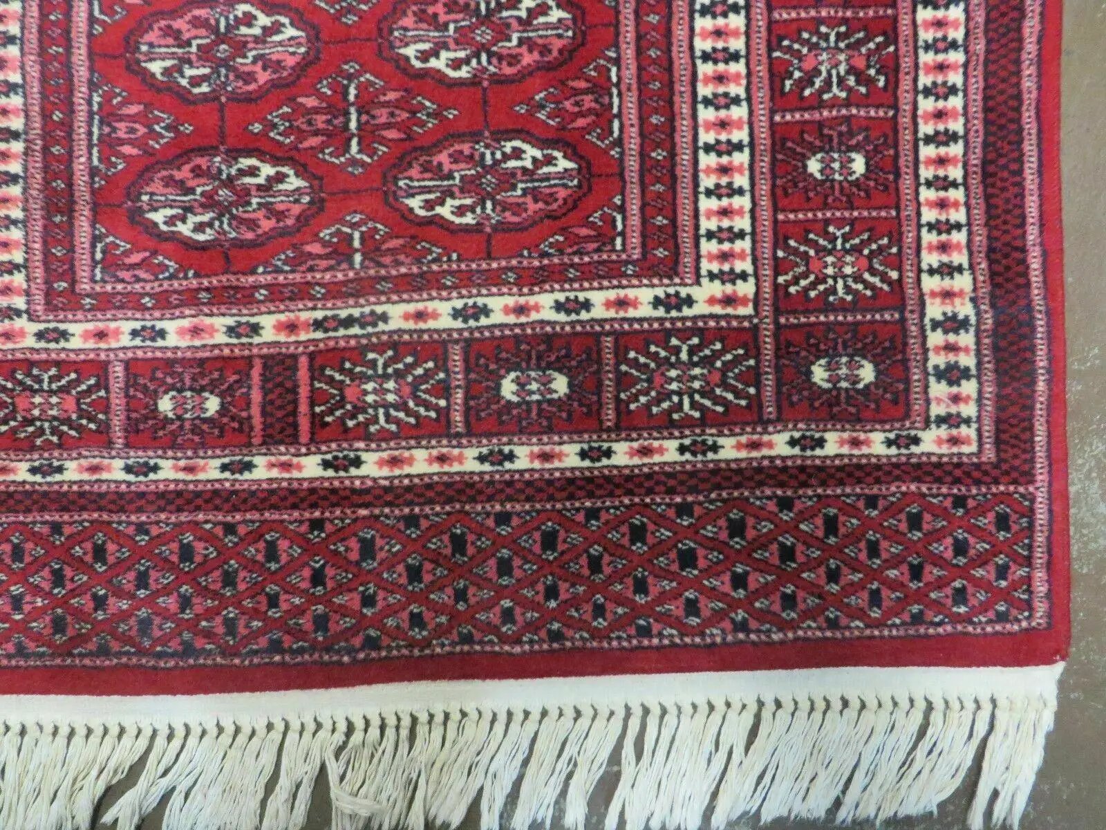 3' X 5' Vintage Fine Handmade Turkoman Bokhara Yamud Rug Carpet Nice by Jewel Rugs
