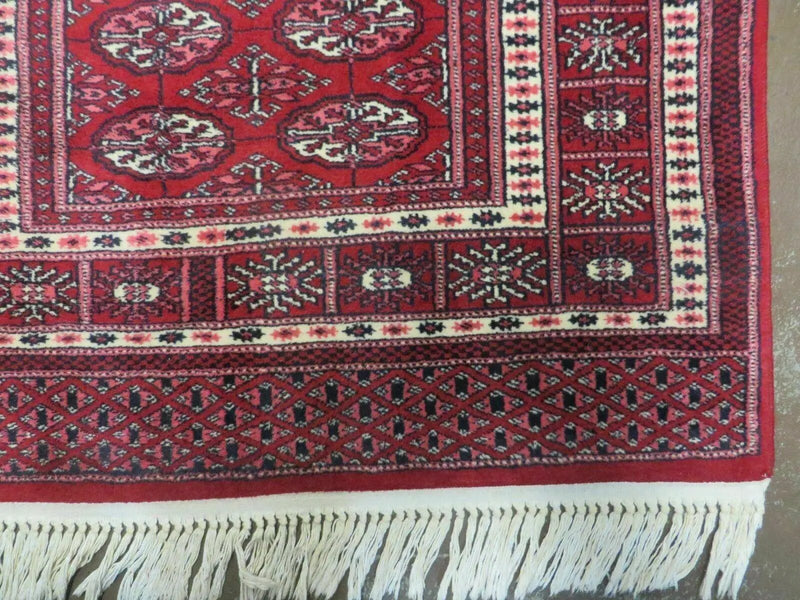 3' X 5' Vintage Fine Handmade Turkoman Bokhara Yamud Rug Carpet Nice by Jewel Rugs