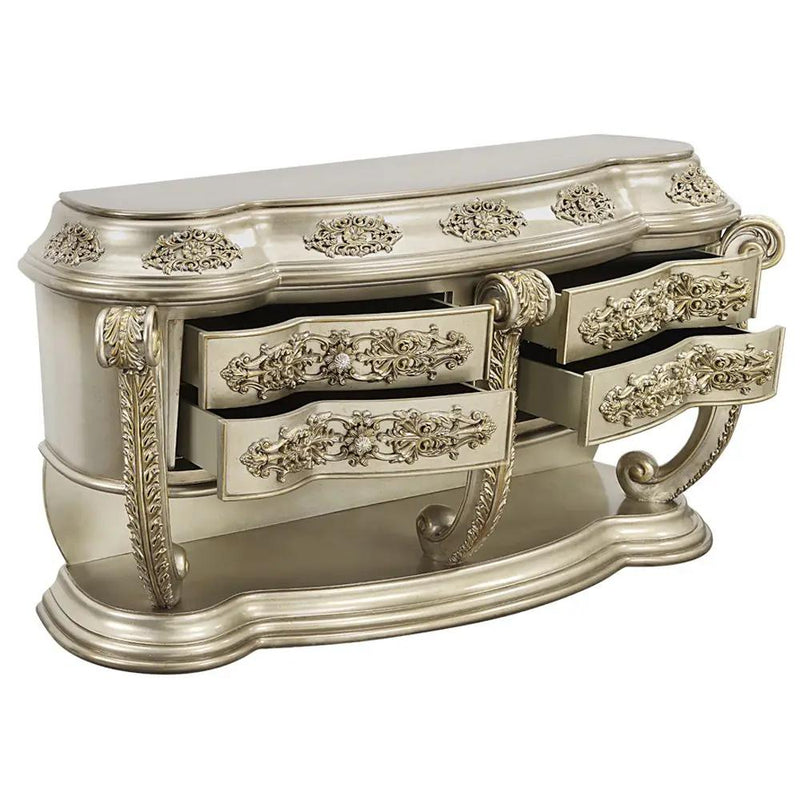 Danae - Dresser - Champagne & Gold by Unique Piece Furniture