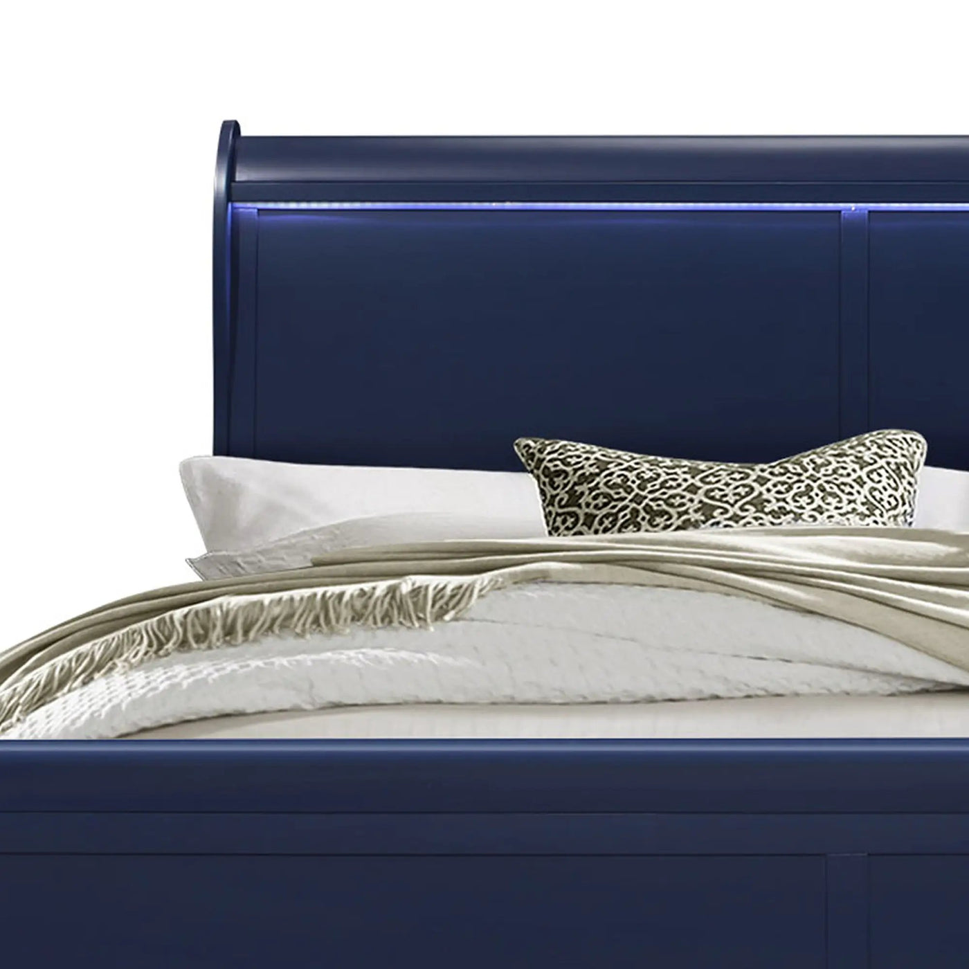 Charlston - 5 Piece Bedroom Set With LED Headboard by Unique Piece Furniture