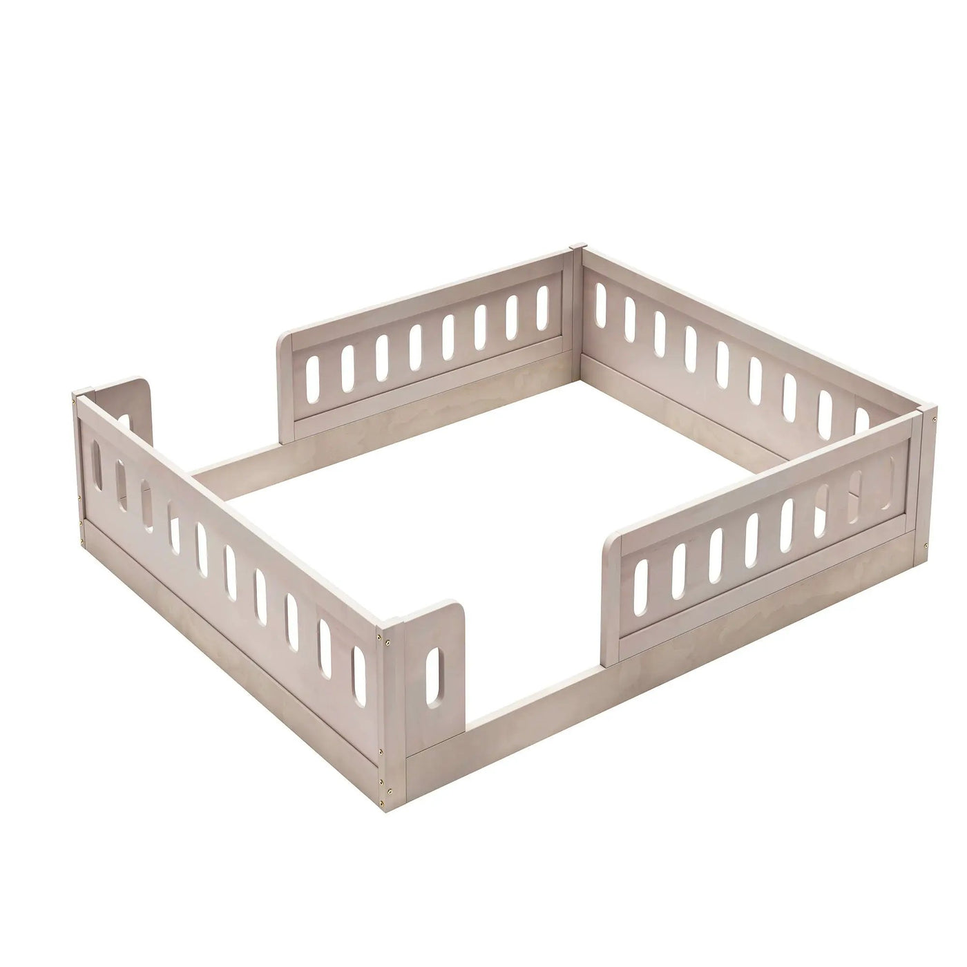 Platform Bed With Guardrail by HouseOfZazla