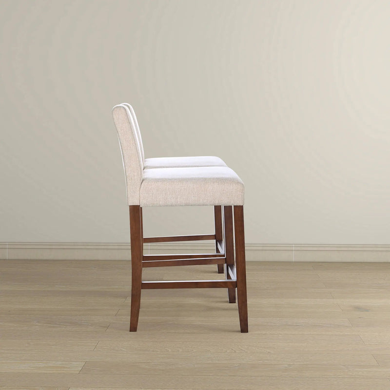 Dorian - Counter Chair (Set of 2) - Beige by HouseOfZazla