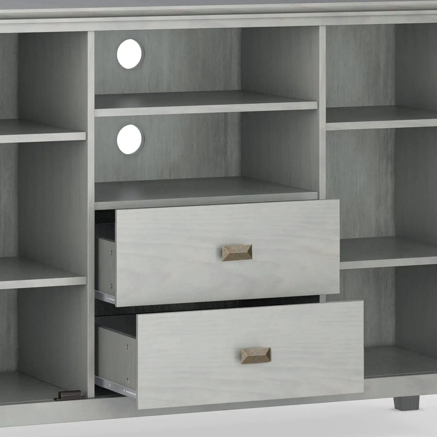 Artisan - Handcrafted, Tall TV Media Stand by Unique Piece Furniture