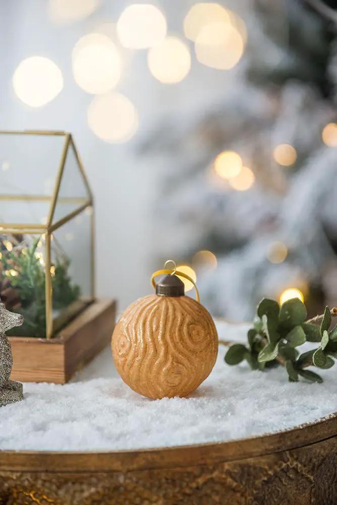 Christmas Ball Glass Decorative Hanging Ball Christmas Tree Ornaments For Holiday Party Decorations by HouseOfZazla