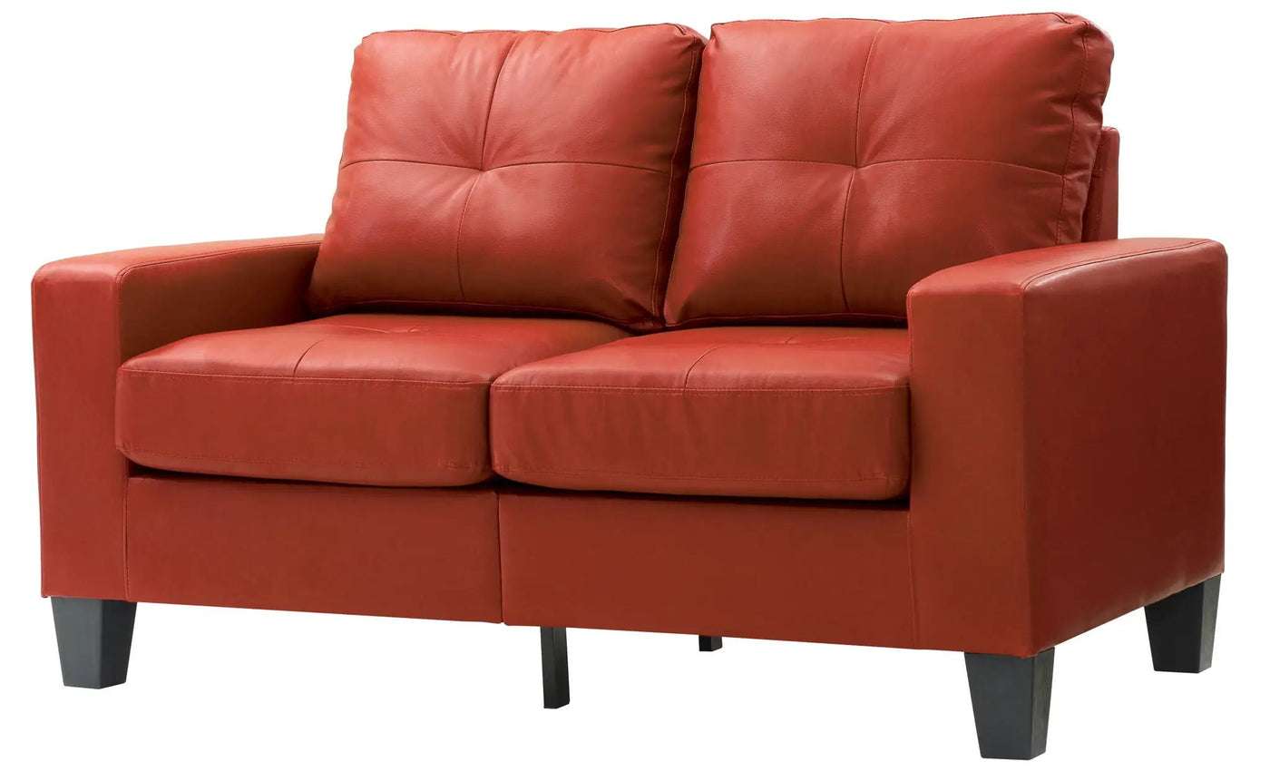 Newbury - Track Arm Loveseat For Cozy Spaces by HouseOfZazla